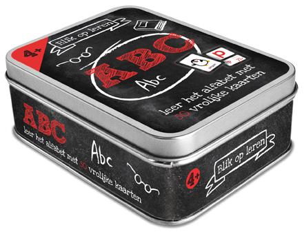 Achterkant van Abc optellen tafels
