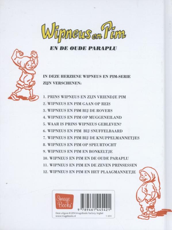 Achterkant van Wipneus en Pim en de oude paraplu