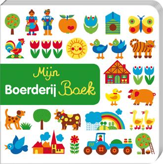 Achterkant van Display Mijn Boerderij/kleuren boek 2Tx5ex