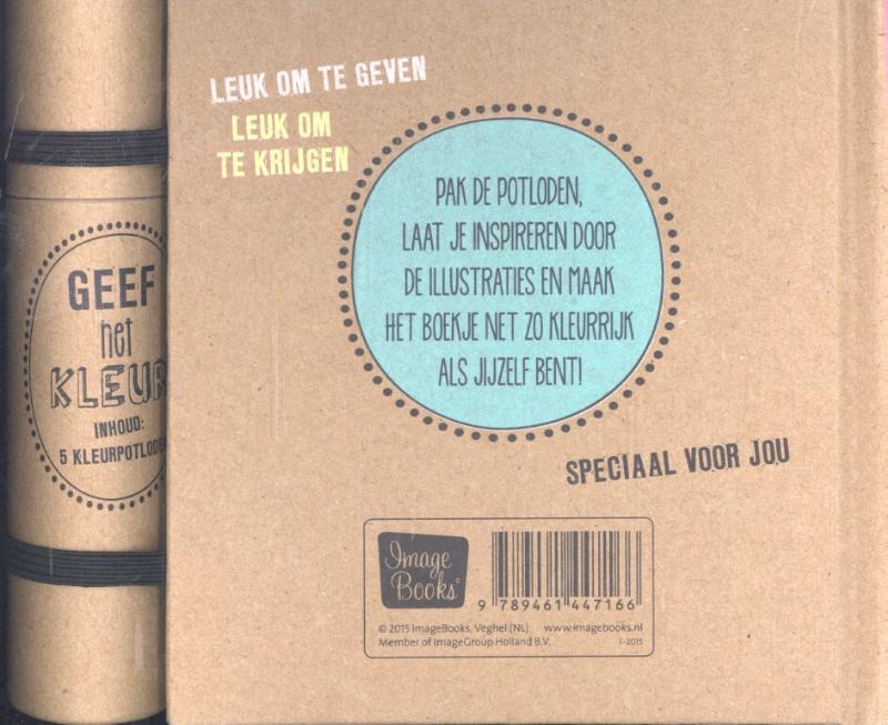 Achterkant van Speciaal voor jou