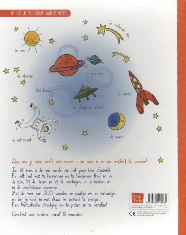 Achterkant van Alles om je heen heeft een naam