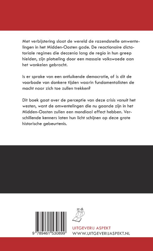 Achterkant van Omwentelingen in het Midden-Oosten