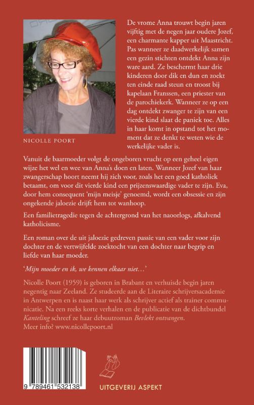 Achterkant van Bevlekt ontvangen