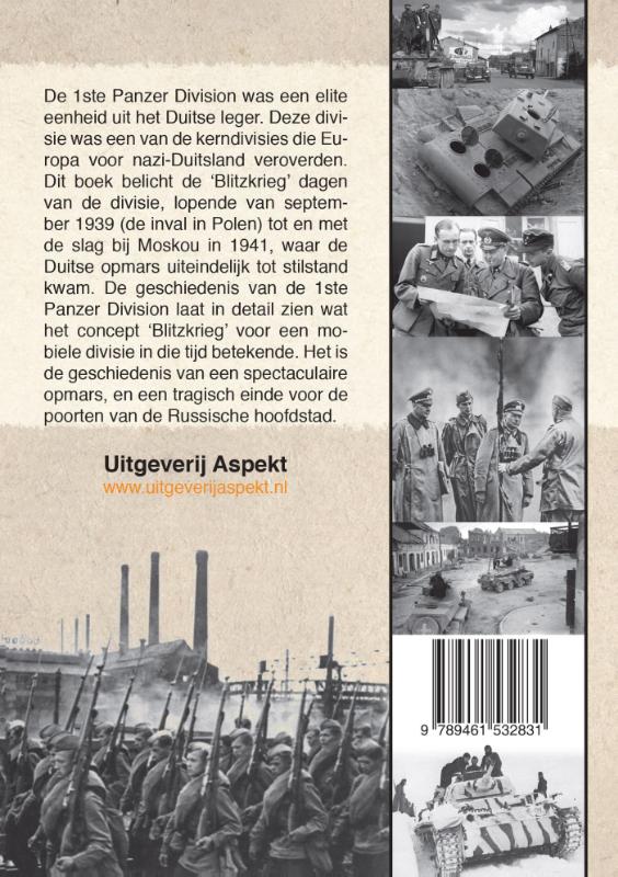 Achterkant van De stalen vuist van De Blitzkrieg
