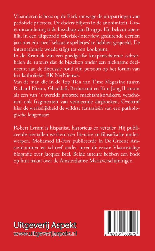 Achterkant van De woede van Vlaanderen