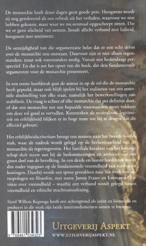 Achterkant van De vorst als spiegel