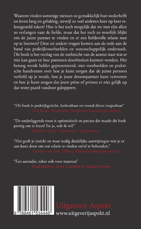 Achterkant van Ja ik wil!