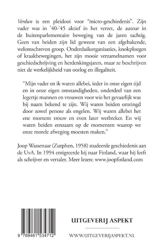 Achterkant van Verdun