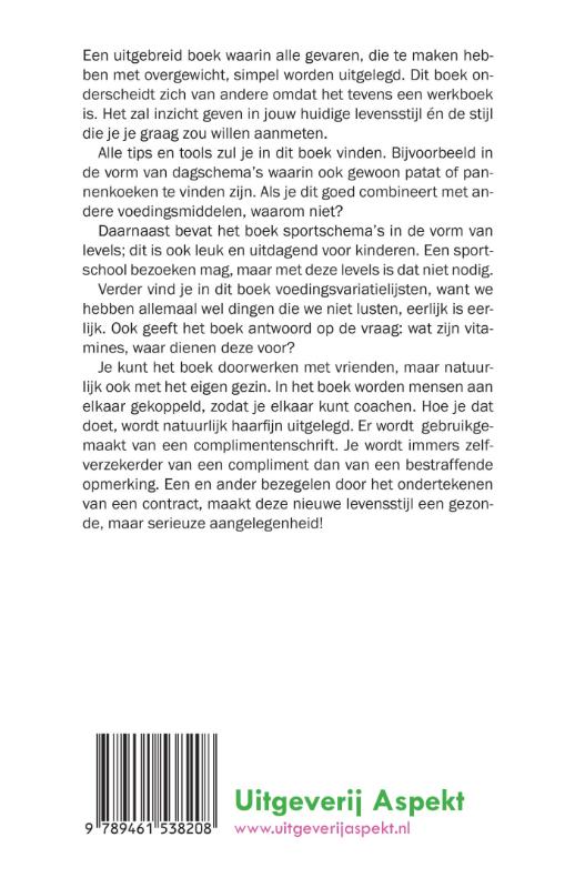 Achterkant van Balans is het toverwoord