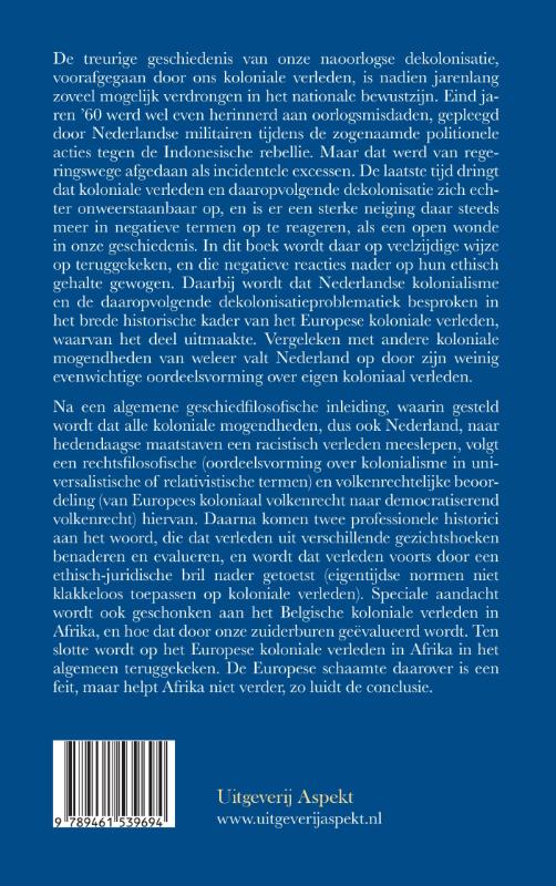 Achterkant van Kolonialisme en racisme
