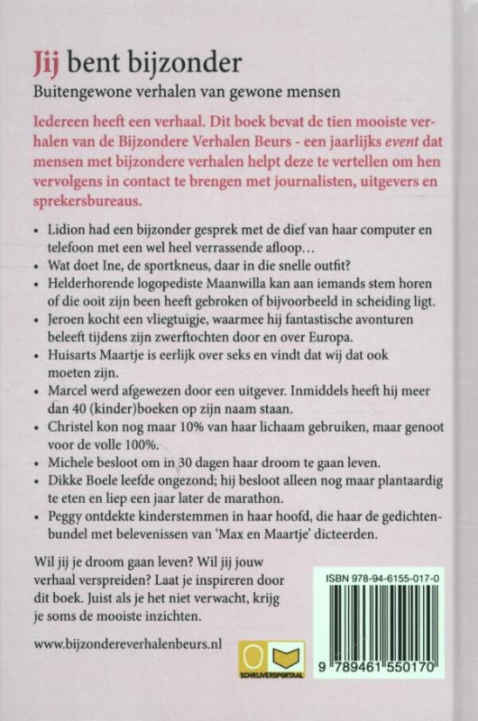 Achterkant van Jij bent bijzonder