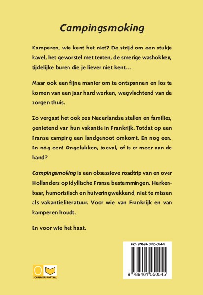 Achterkant van Campingsmoking