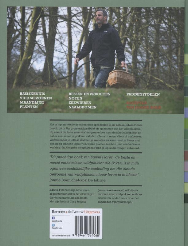 Achterkant van Het grote wildplukboek