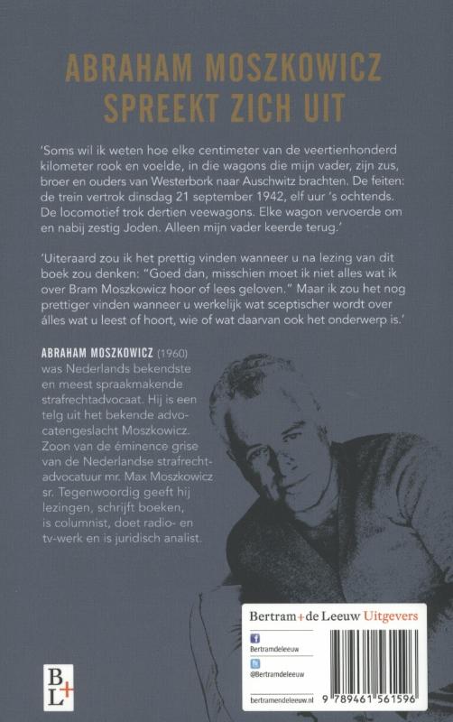 Achterkant van Abraham Moszkowicz