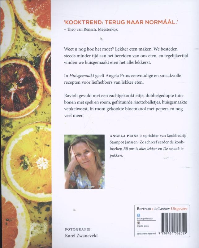 Achterkant van Huisgemaakt
