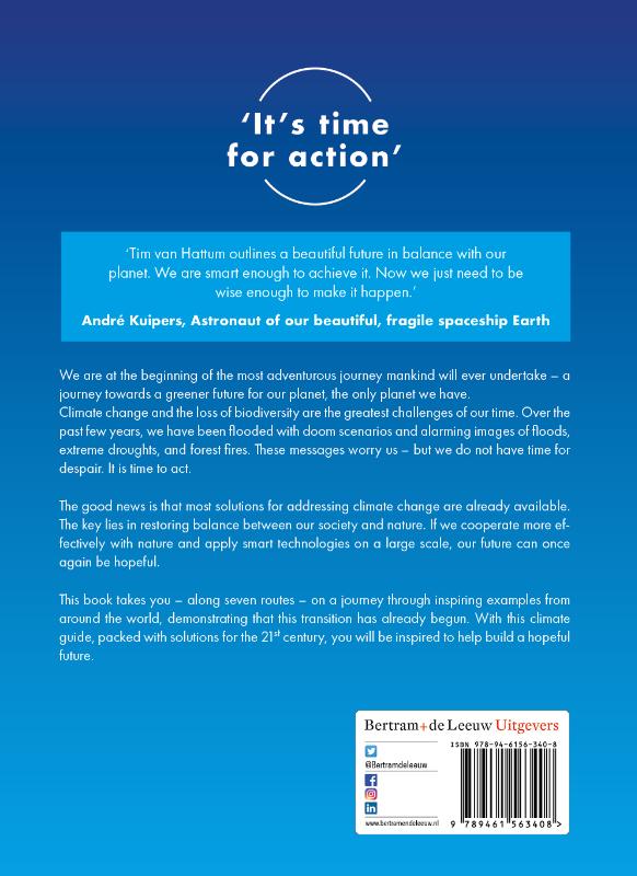 Achterkant van Only Planet, Climate guide for the 21st Century