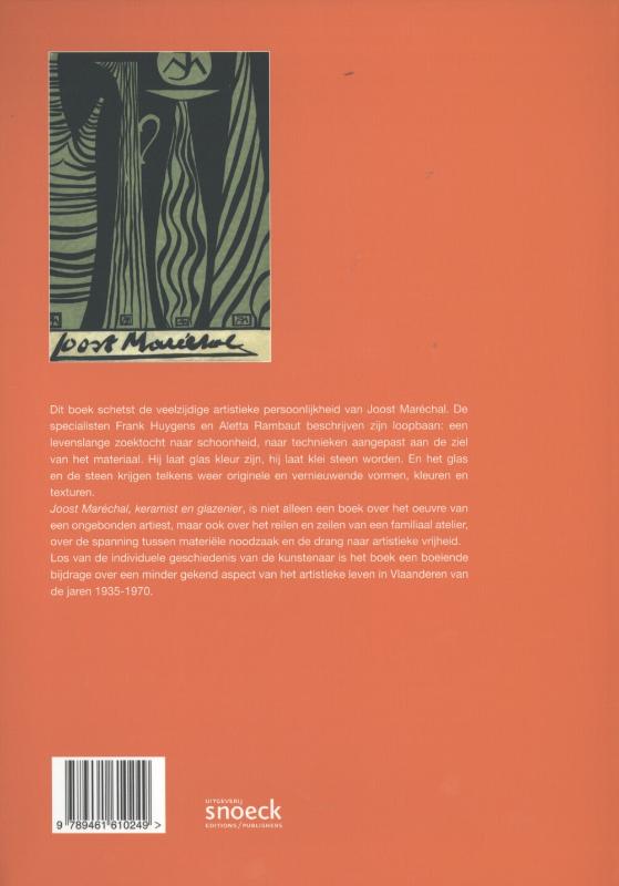 Achterkant van Joost Marechal
