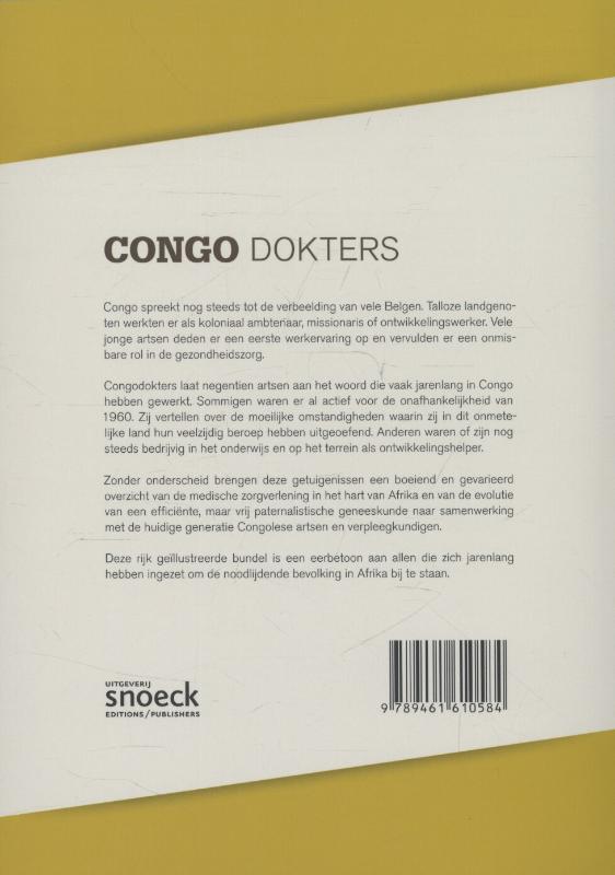 Achterkant van Congo dokters