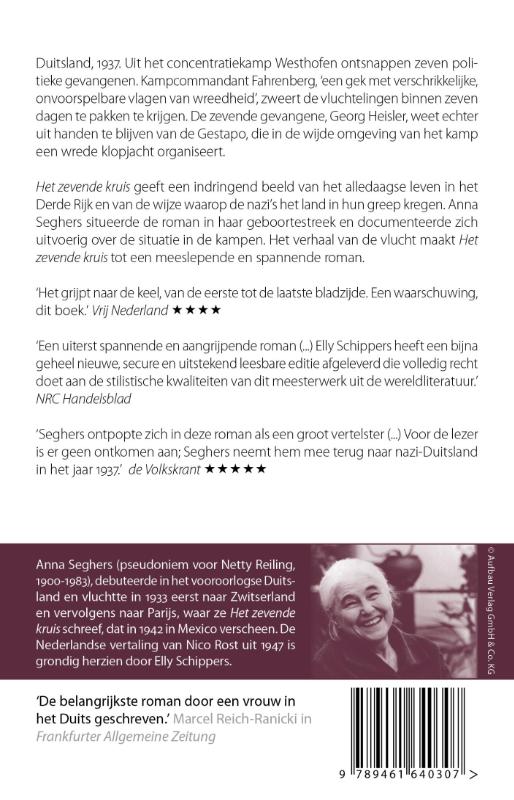 Achterkant van Het zevende kruis