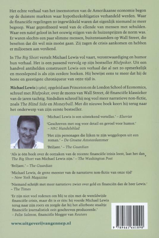 Achterkant van The big short