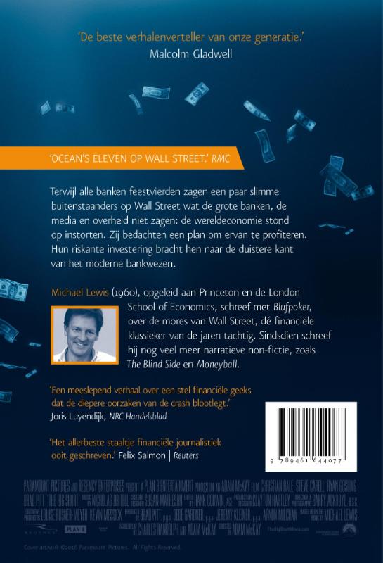 Achterkant van The big short