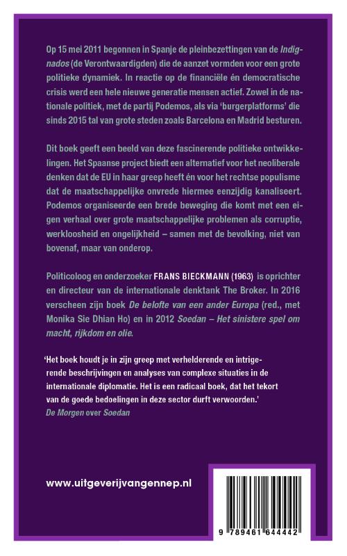 Achterkant van Podemos