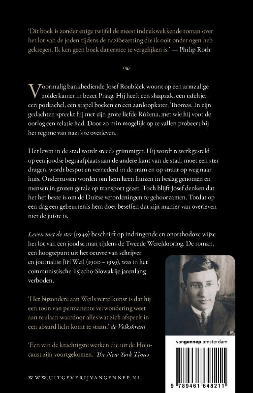 Achterkant van Leven met de ster
