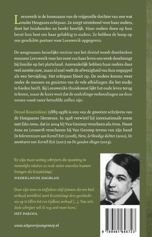 Achterkant van Leeuwerik