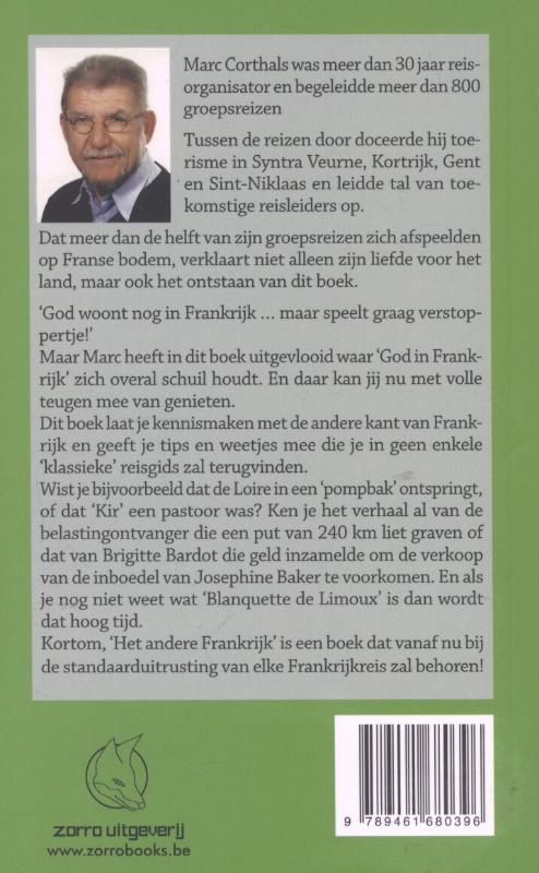 Achterkant van Onbekend Frankrijk