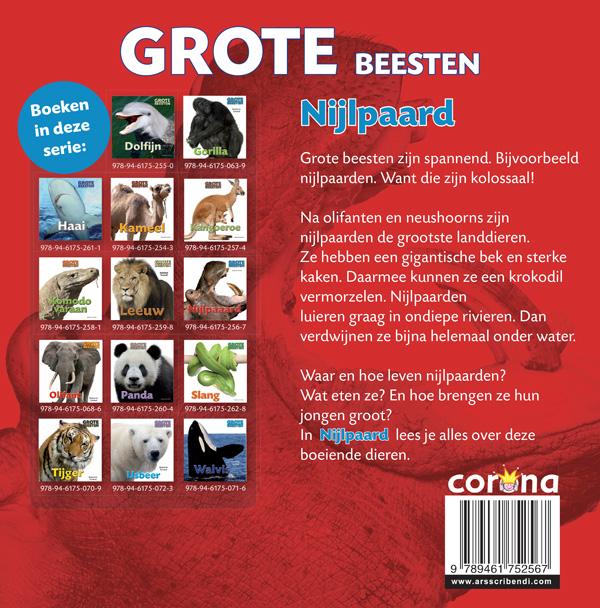 Achterkant van Nijlpaard