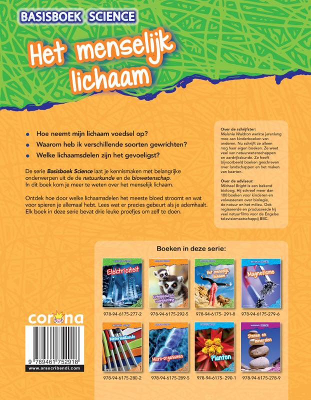 Achterkant van Het menselijk lichaam