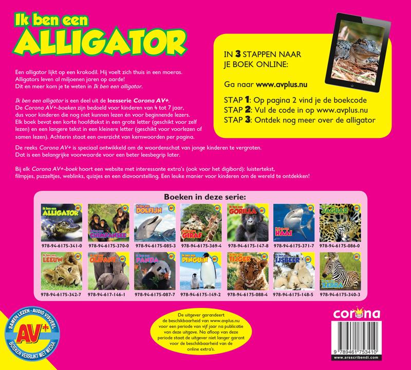 Achterkant van Alligator