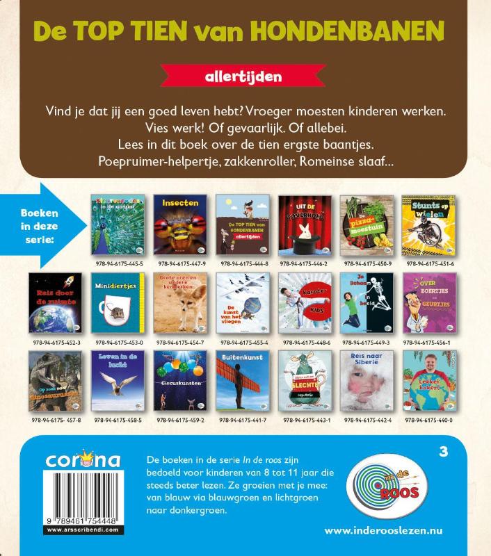 Achterkant van De top tien van hondenbanen allertijden