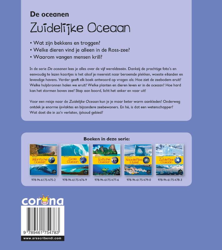 Achterkant van Zuidelijke Oceaan