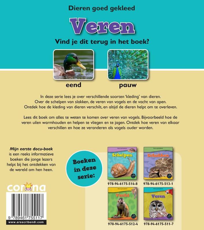 Achterkant van Veren