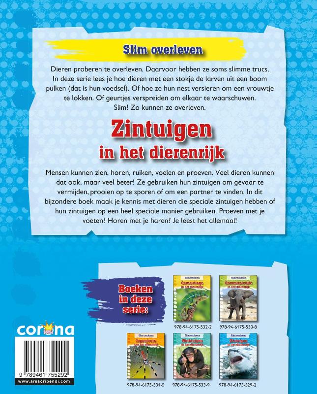 Achterkant van Zintuigen in het dierenrijk