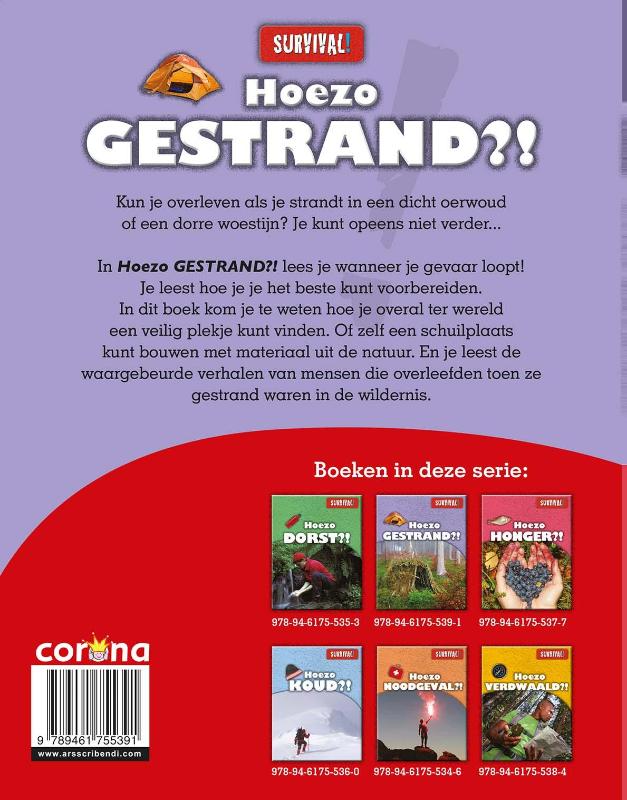 Achterkant van Hoezo gestrand?