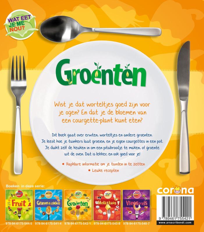 Achterkant van Groenten