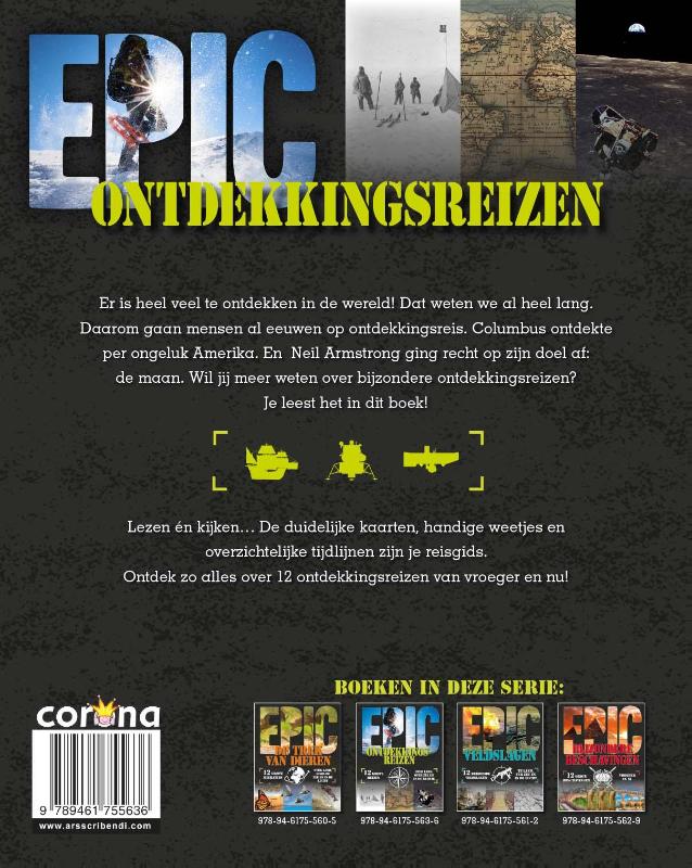 Achterkant van Ontdekkingsreizen
