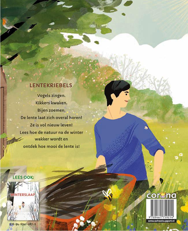 Achterkant van Lentekriebels