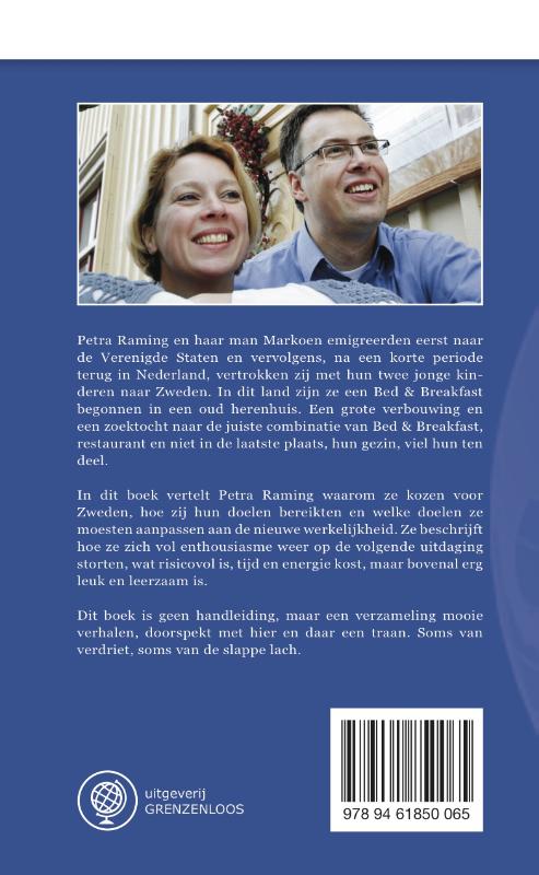 Achterkant van Droom in uitvoering