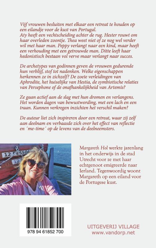 Achterkant van Eilandgodinnen