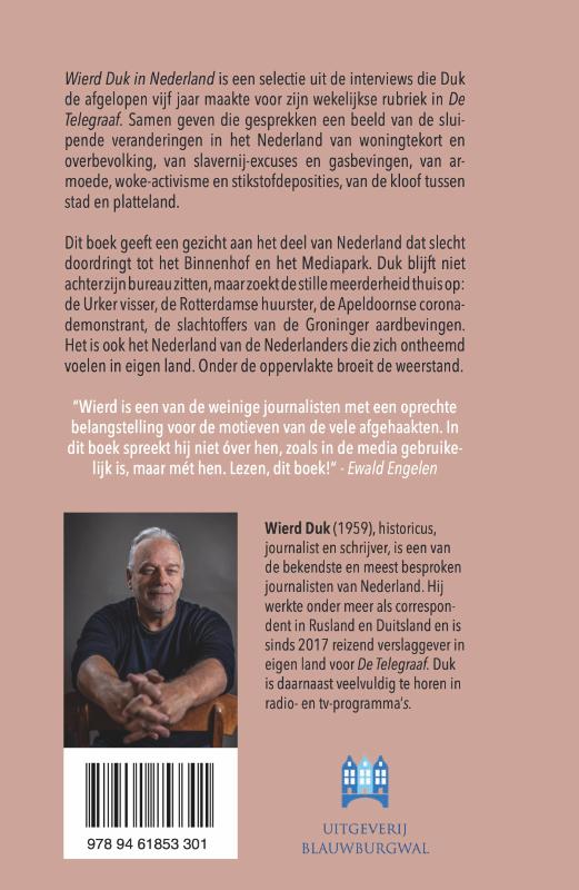 Achterkant van Wierd Duk in Nederland