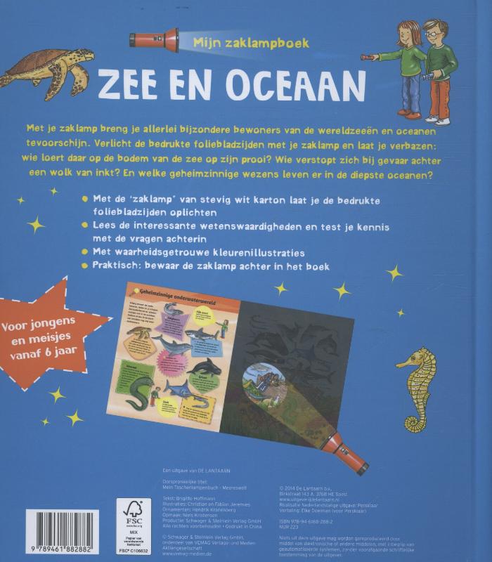 Achterkant van Zee en oceaan