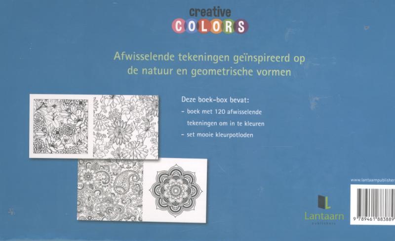 Achterkant van Het grote relax kleurboek
