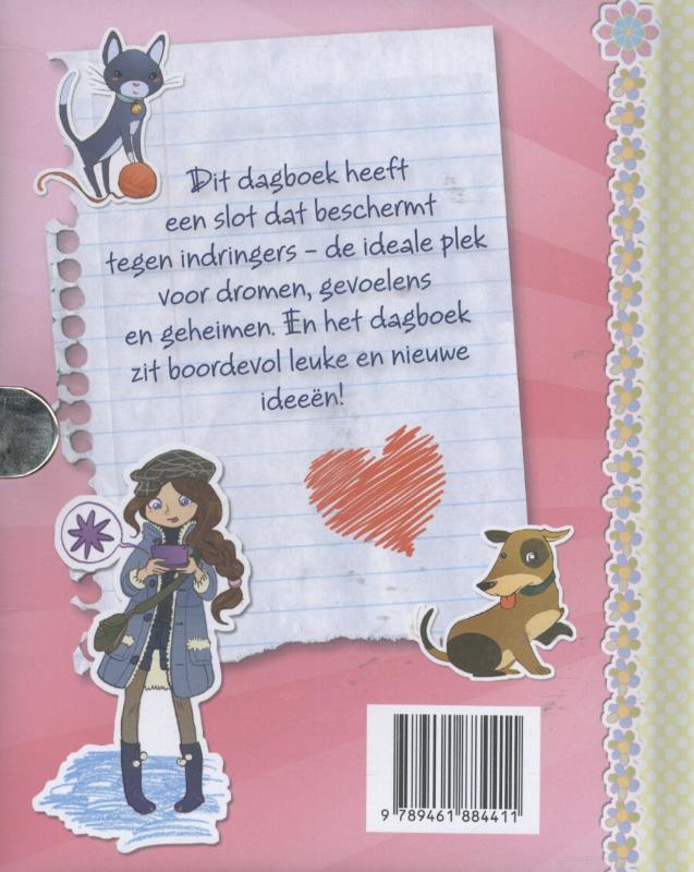Achterkant van Mijn geheime dagboek