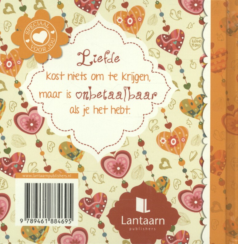 Achterkant van Hou van jou... tot aan de maan en terug