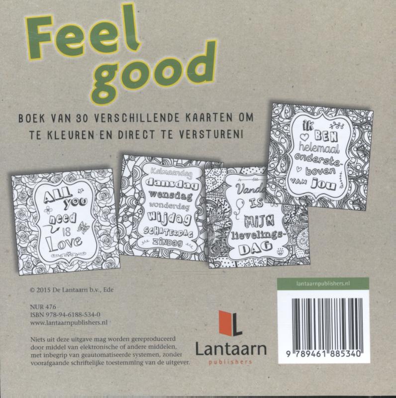 Achterkant van Feel good