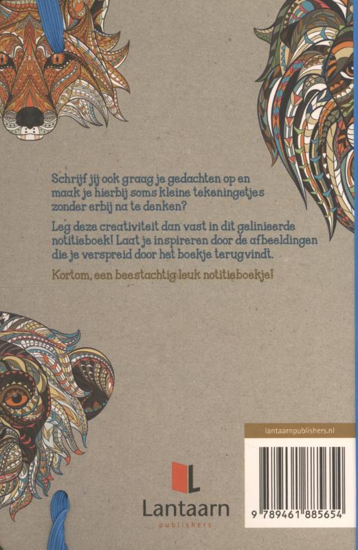 Achterkant van My notebook - Animals