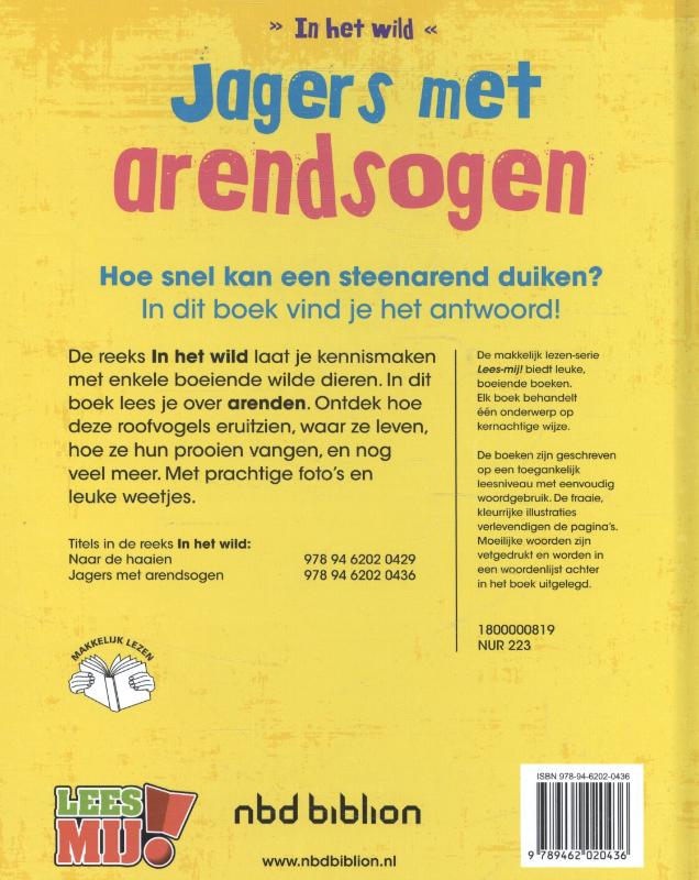Achterkant van Jagers met arendsogen